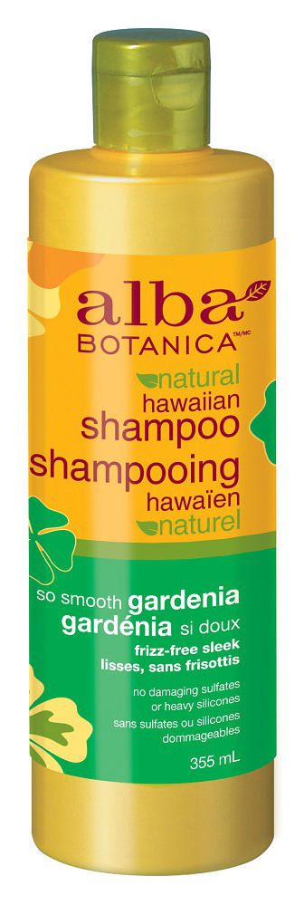 Shampooing hawaïen naturel (gardénia si doux, / lisses / sans frisottis) 355ml