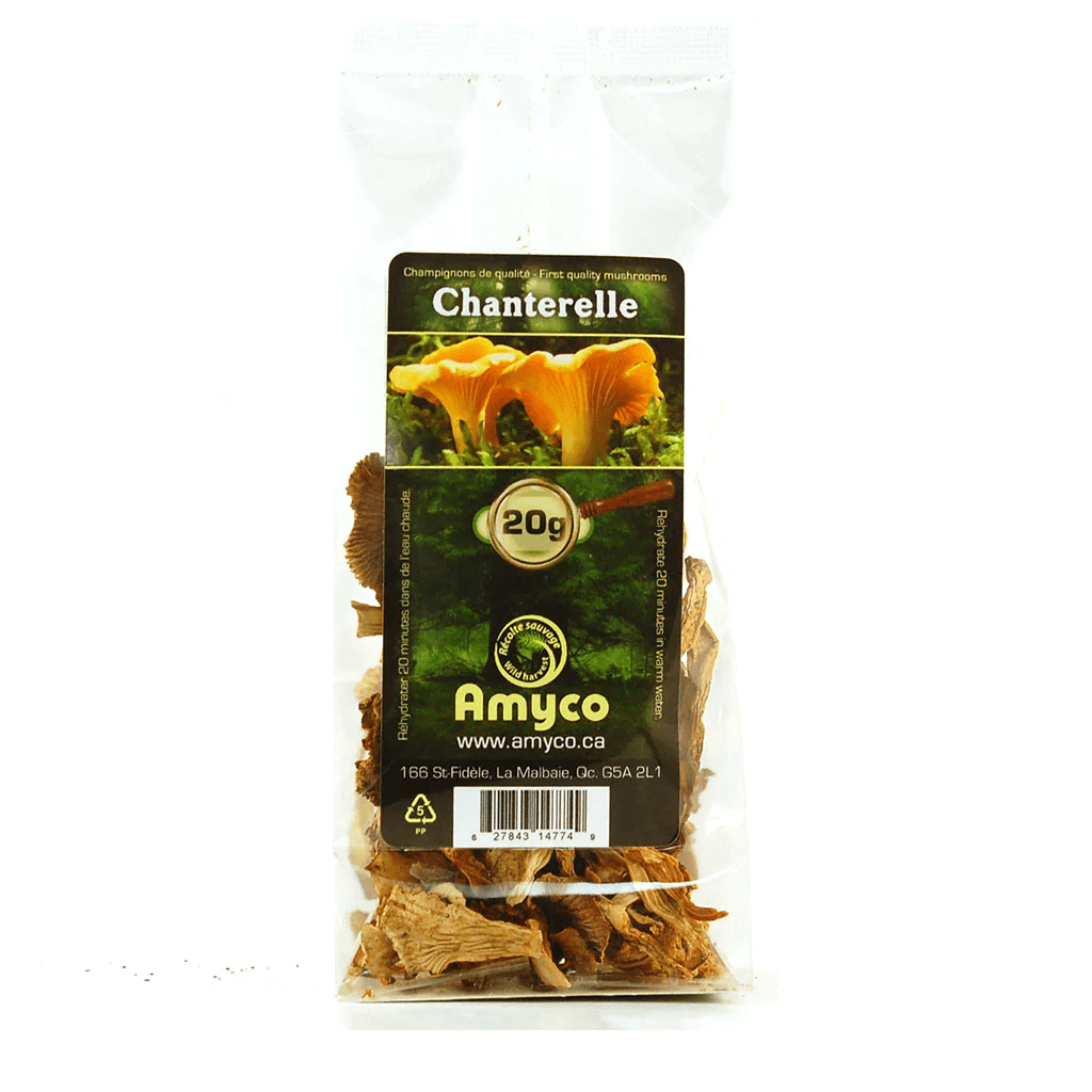 AMYCO Épicerie Champignon chanterelle déshydraté20g