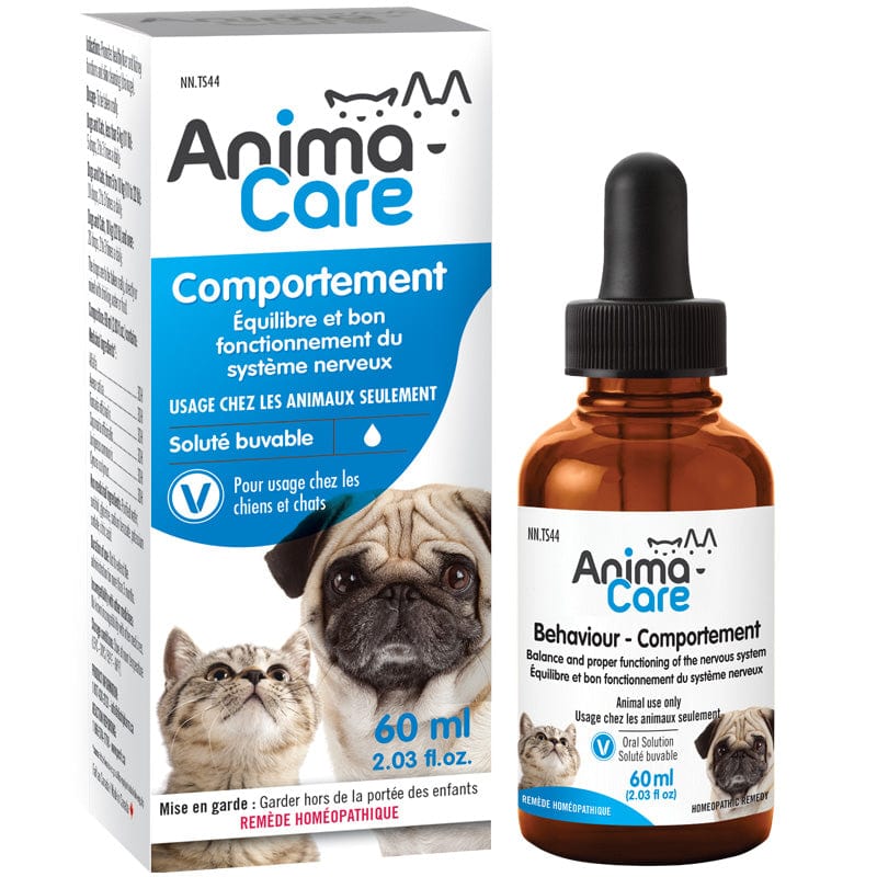 ANIMACARE Suppléments Comportement (équilibre / fonction système nerveux) 60ml
DATE DE PÉREMPTION : 31 JUILLET 2025