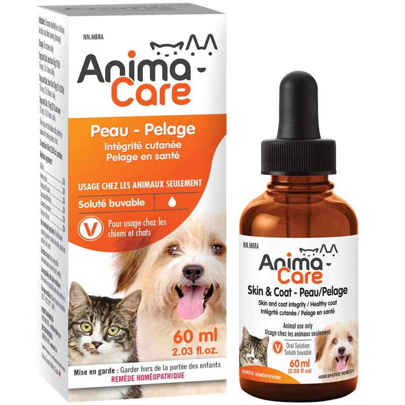 ANIMACARE Suppléments Peau-pelage (intégrité cutané pelage en santé) 60ml
