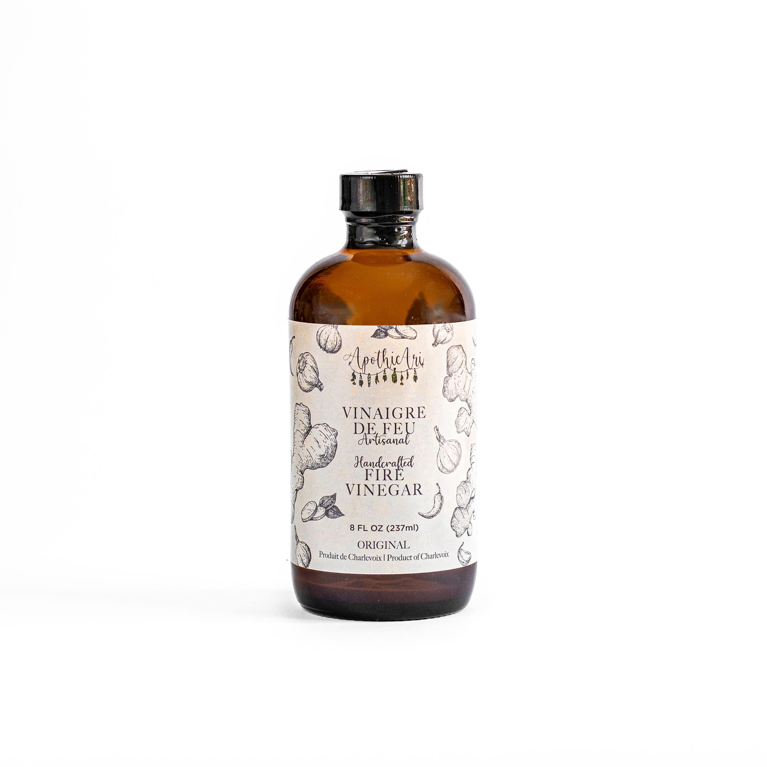 APOTHICARI Épicerie Vinaigre de feu artisanal 237ml