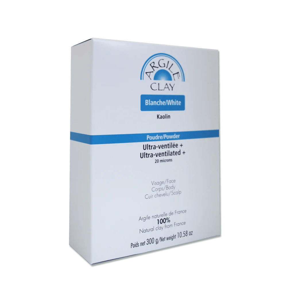 ARGILE CLAY Suppléments Argile blanche kaolin ultra-ventilée  300g