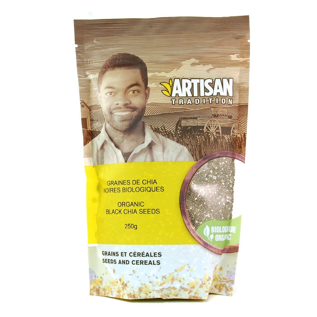 ARTISAN Épicerie Chia noir bio 250g