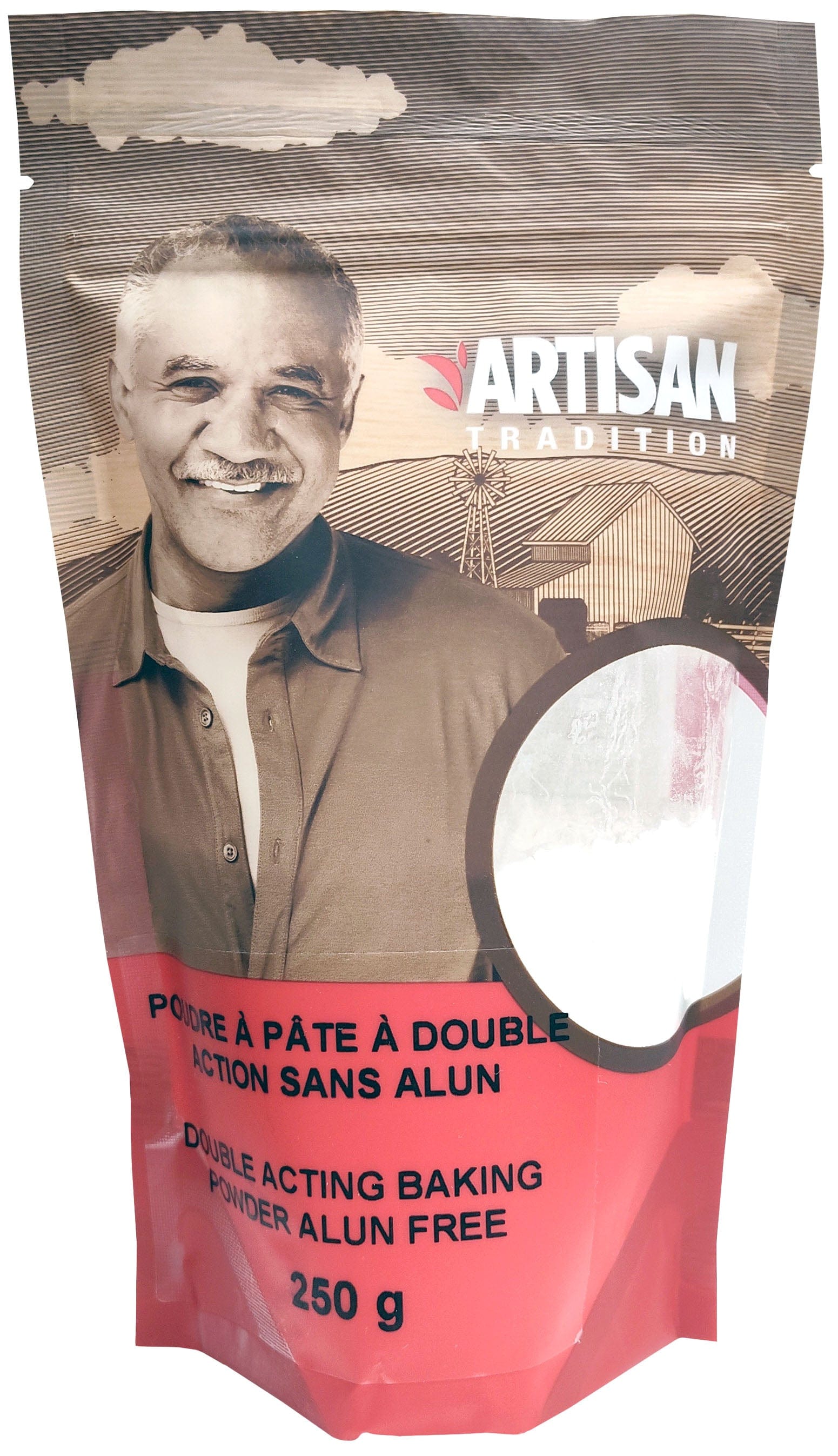 ARTISAN Épicerie Poudre à pâte à double action sans alun 250g
DATE DE PÉREMPTION : 31 MAI 2026