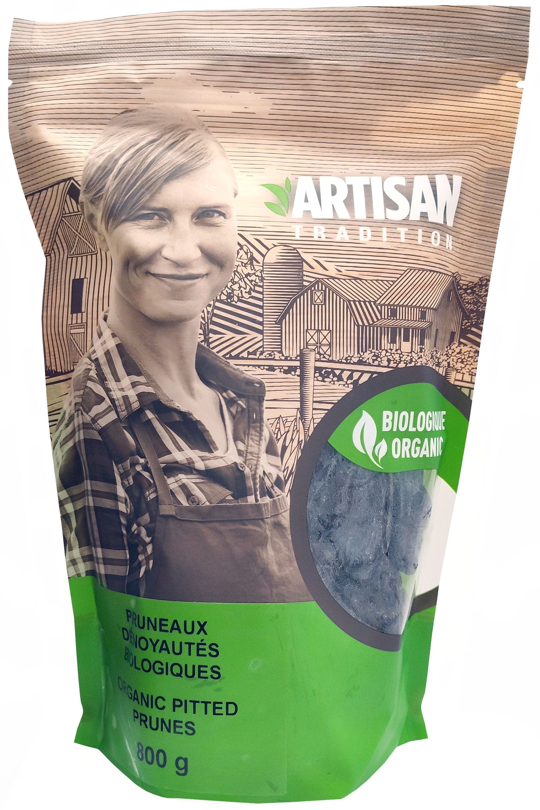 ARTISAN Épicerie Pruneaux dénoyautés bio 800g
DATE DE PÉREMPTION : 22 JUIN 2026