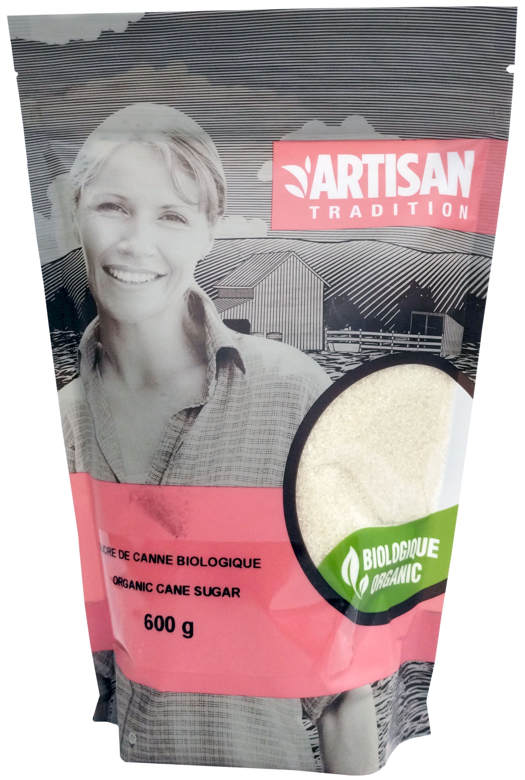 ARTISAN Épicerie Sucre de canne bio 600g