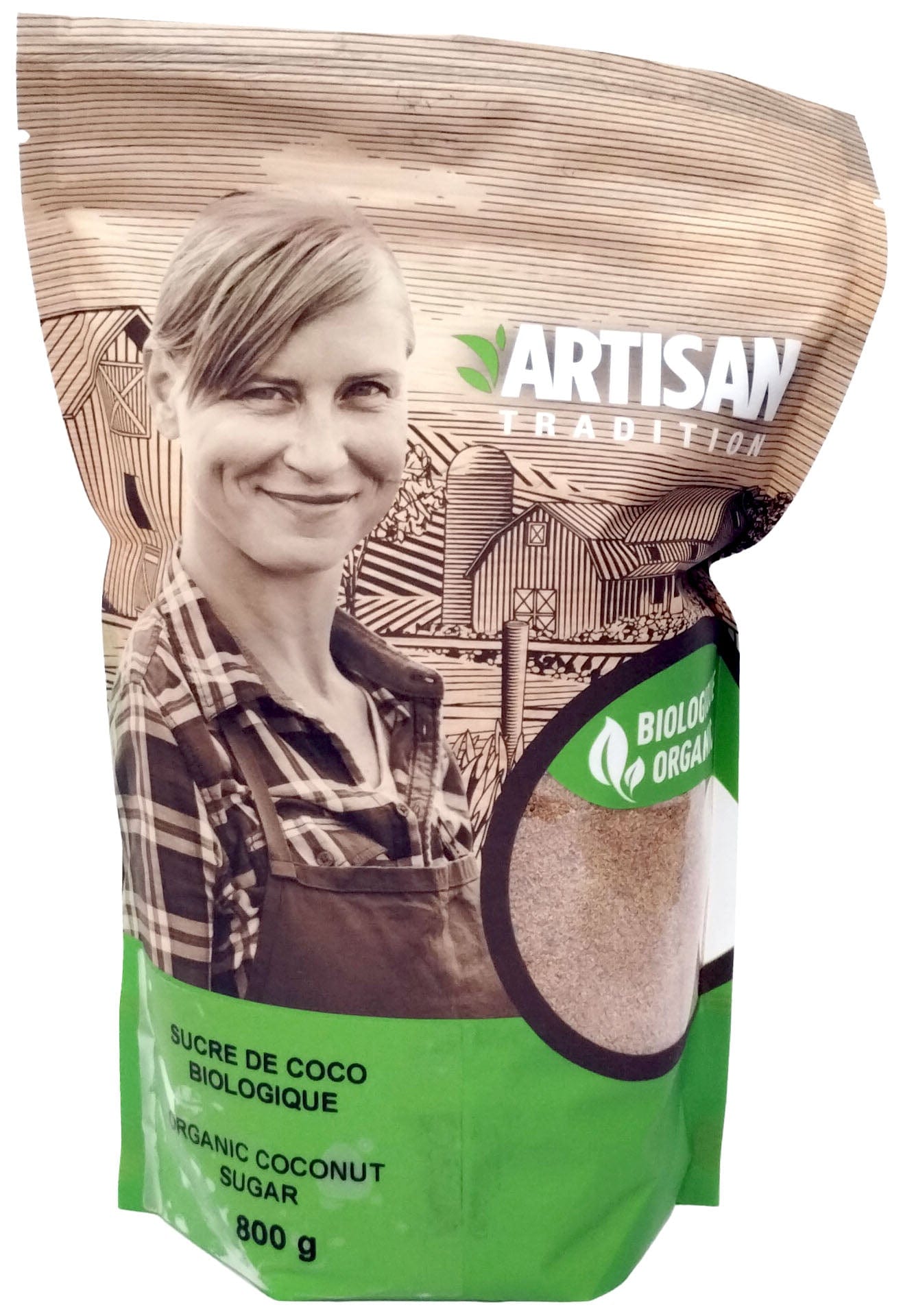 ARTISAN Épicerie Sucre de coco bio 800g