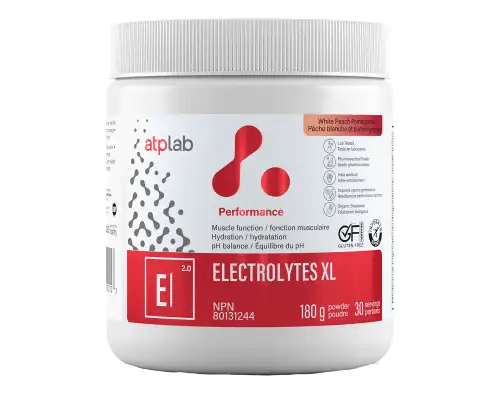 ATP (ATHLETIC THERAPEUTIC PHARMA) Suppléments Electrolytes XL (pêche blanche / pommegrenade) 180g