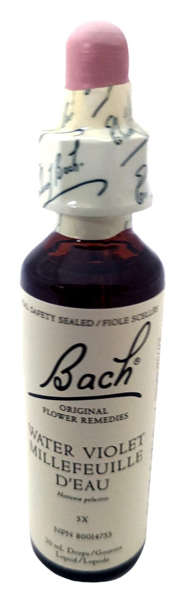 BACH Suppléments Water violet (violette) 20ml
DATE DE PÉREMPTION : 31 JUILLET 2025