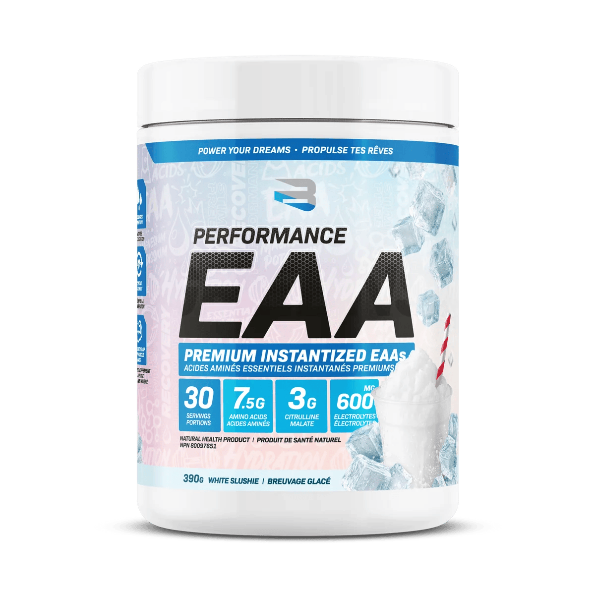 BELIEVE SUPPLEMENTS Suppléments Performance EAA (breuvage glacé) 390g