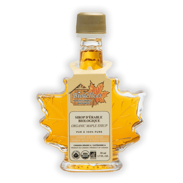 BIODÉLICES Épicerie Sirop d'érable bio 50ml