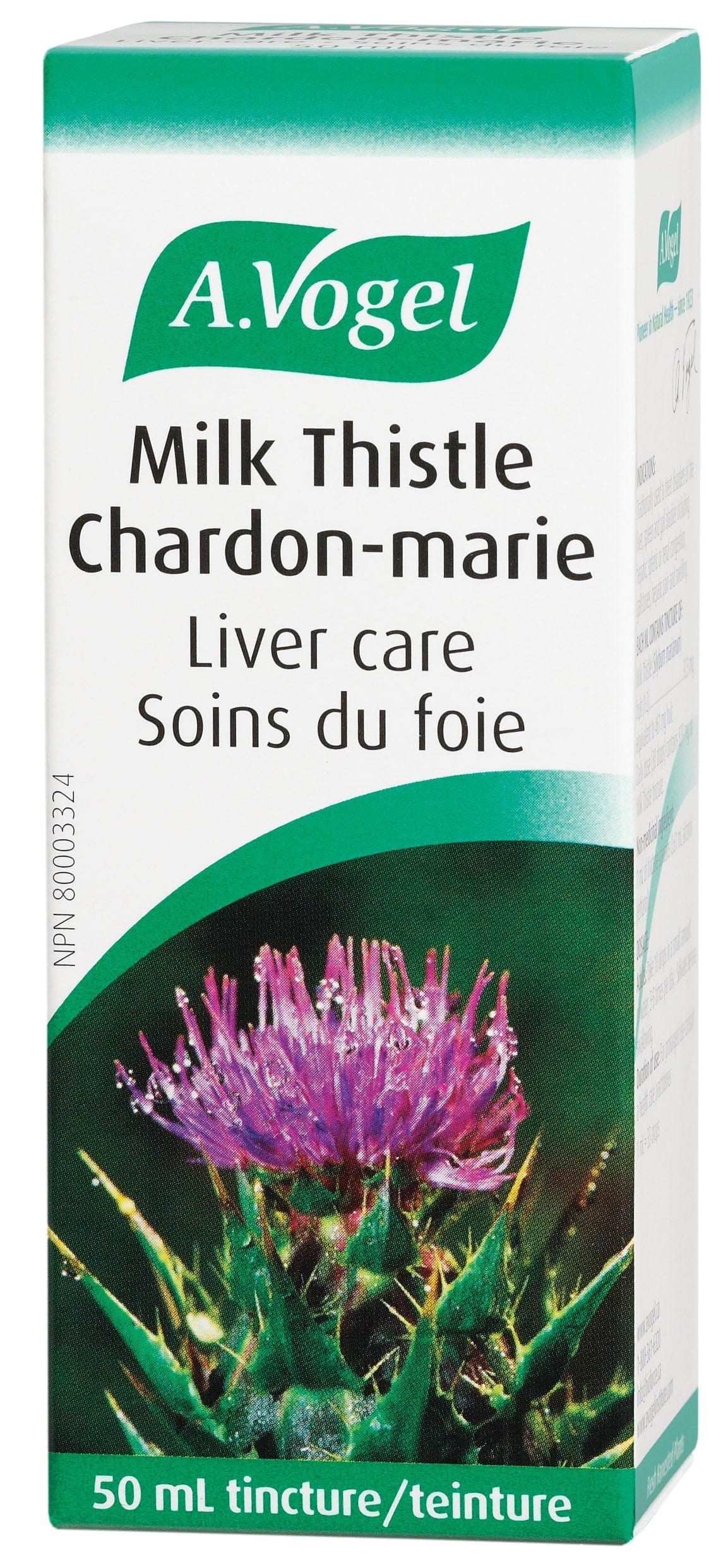 BIOFORCE (A. VOGEL) Suppléments Chardon-marie (régénération du foie) 50ml