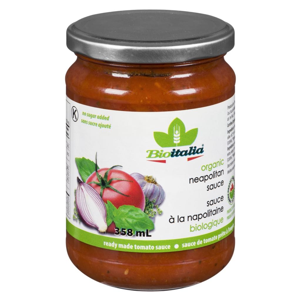 BIOITALIA Épicerie Sauce napolitaine bio 358ml