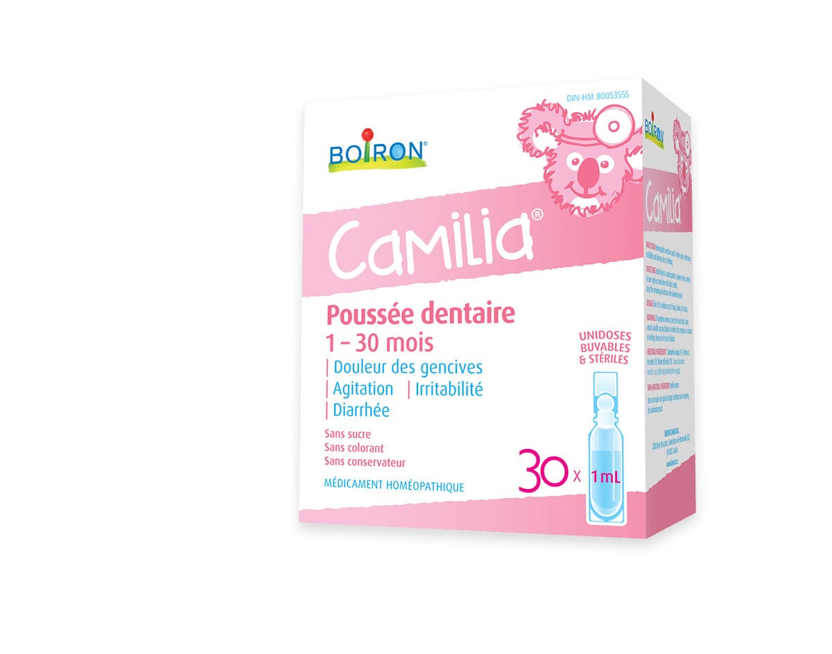 BOIRON LABORATOIRE Suppléments Camilia (poussée dentaire) 30x1ml