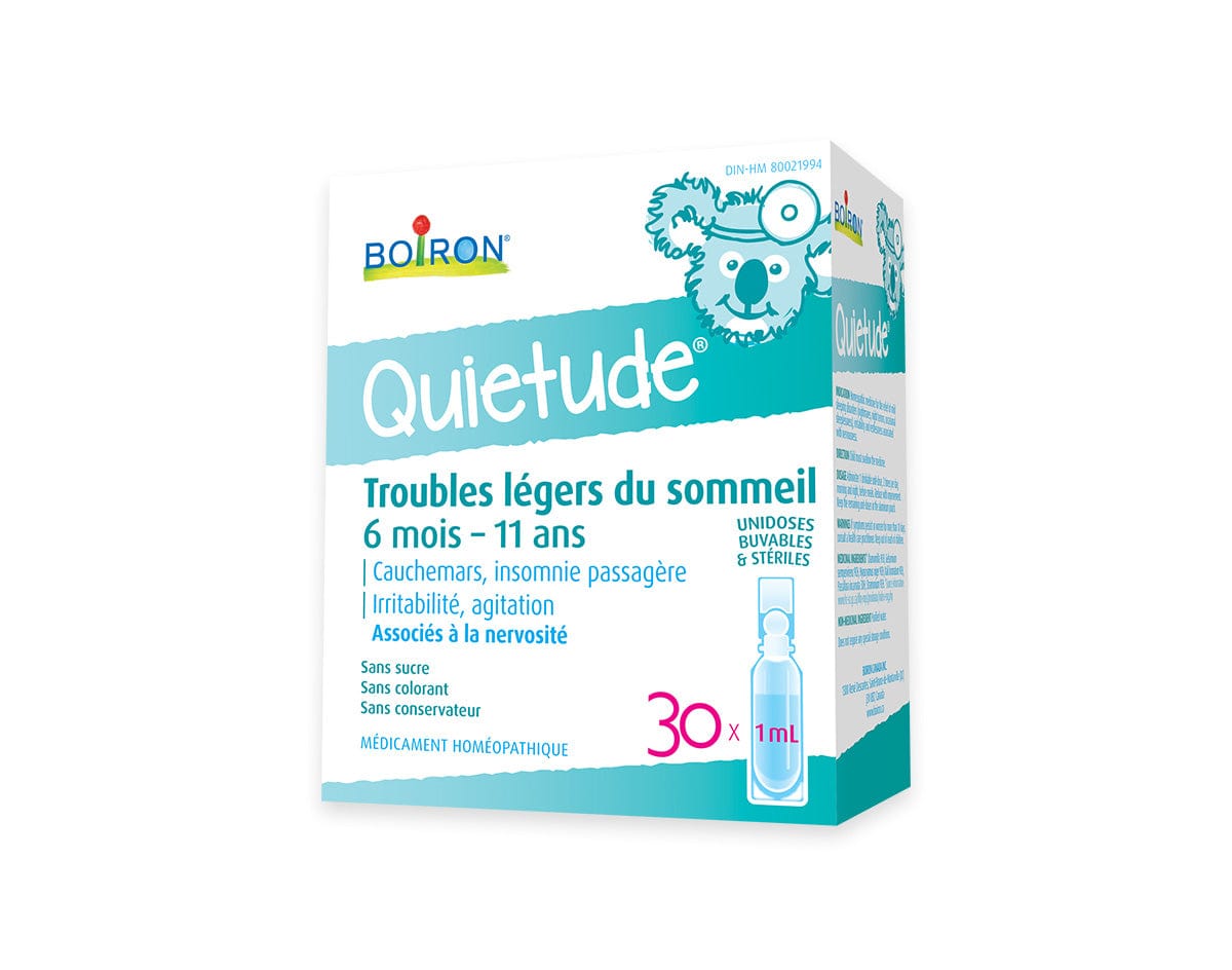 BOIRON LABORATOIRE Suppléments Quietude 6mois-11ans (troubles légers du sommeil assocés à la nervosité) 30x1ml