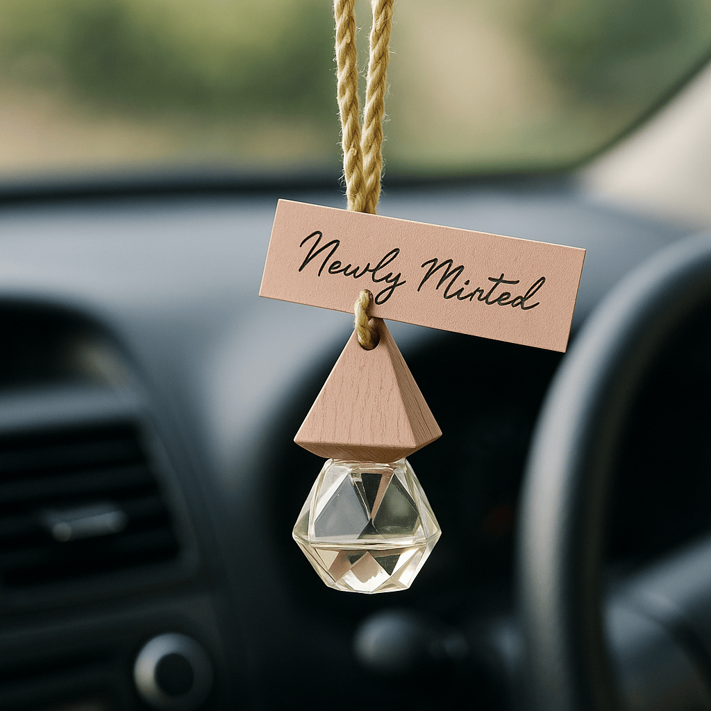 BOUTIQUE CADEAUX Boutique cadeaux Diffuseur pour voiture à la menthe poivrée et romarin (1un)