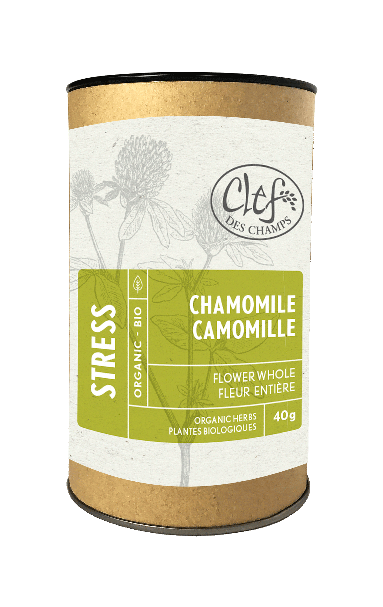 CLEF DES CHAMPS Suppléments Camomille  (fleur)  40gr