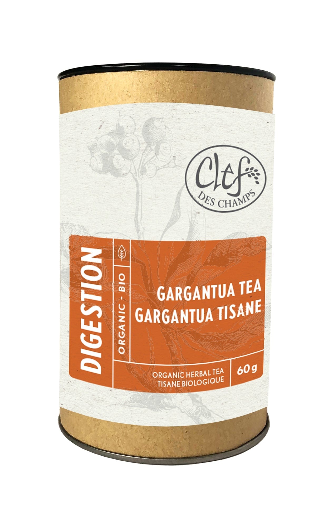 CLEF DES CHAMPS Suppléments Gargantua  (tonique digestif) 60gr
