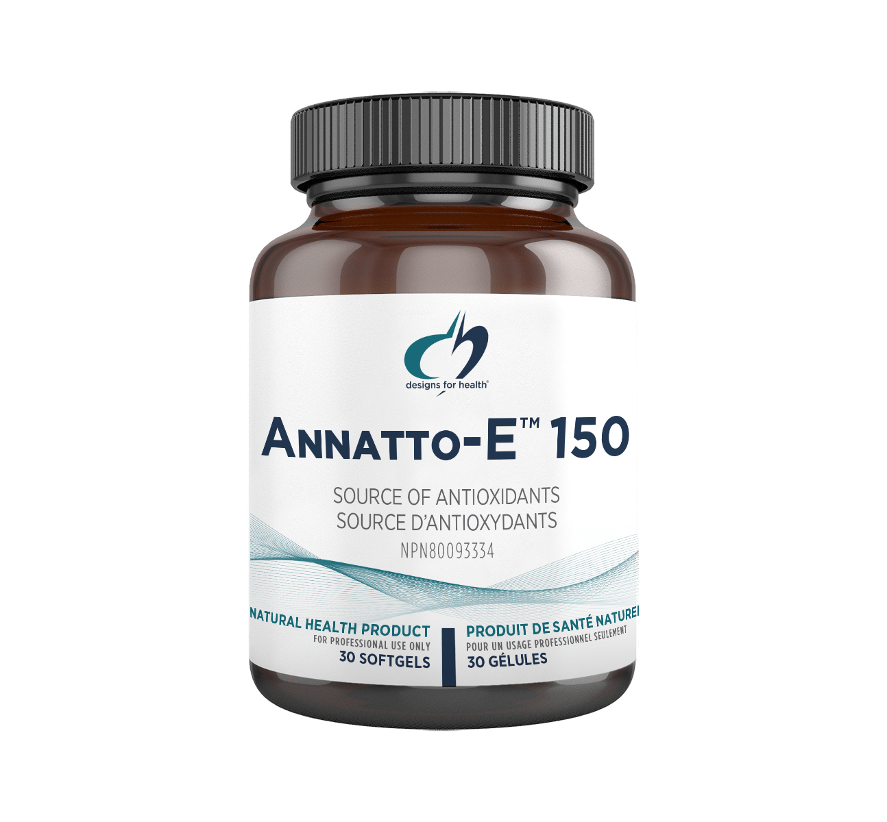 DESIGNS FOR HEALTH Suppléments Annatto-E 150 30gels
