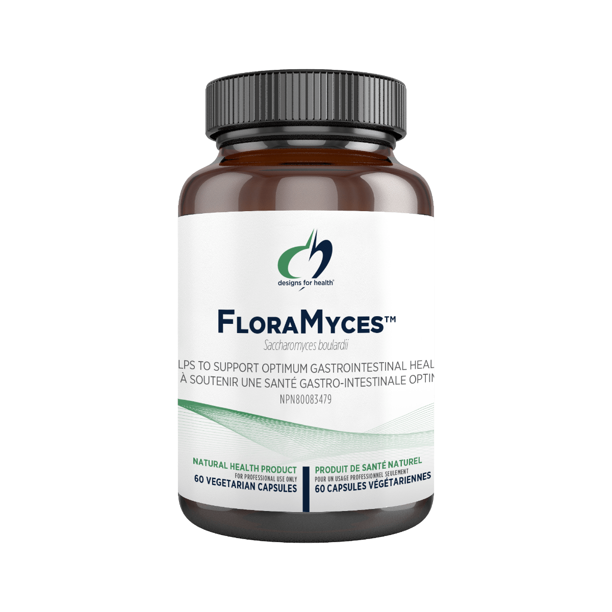 DESIGNS FOR HEALTH Suppléments FloraMyces 60vcaps