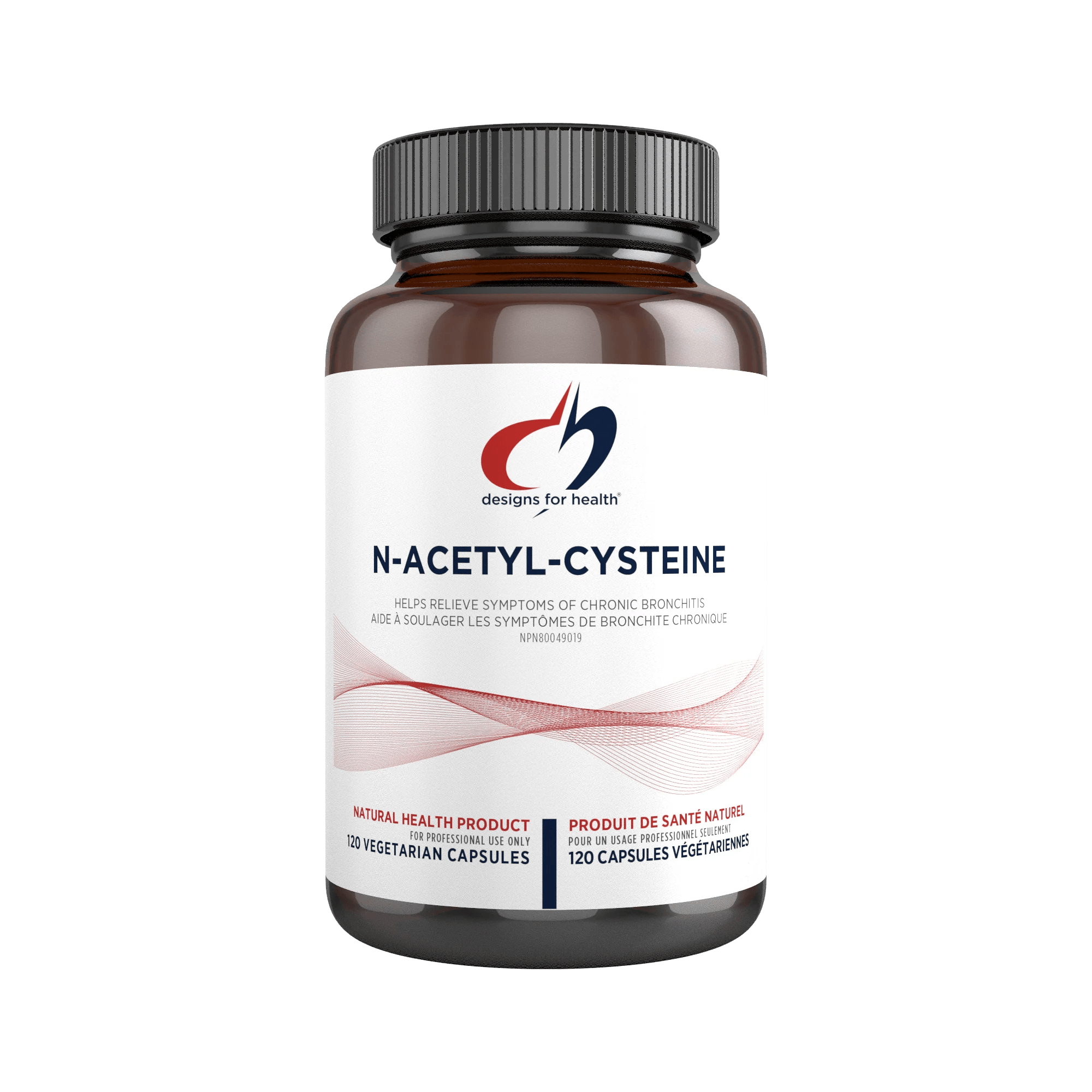 DESIGNS FOR HEALTH Suppléments N-Acetyl-Cysteine (900mg) 120vcaps