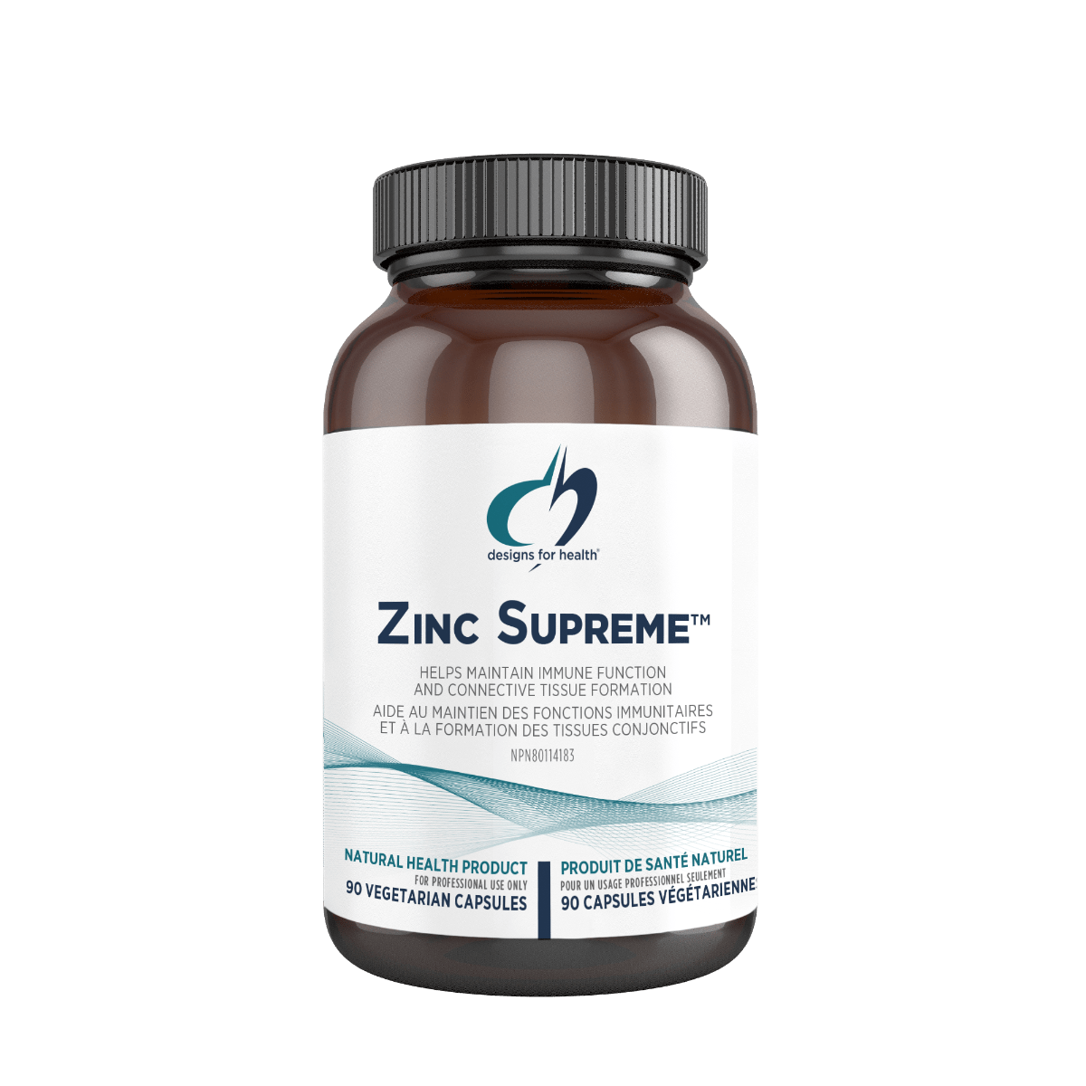 DESIGNS FOR HEALTH Suppléments Zinc supreme 90vcaps
