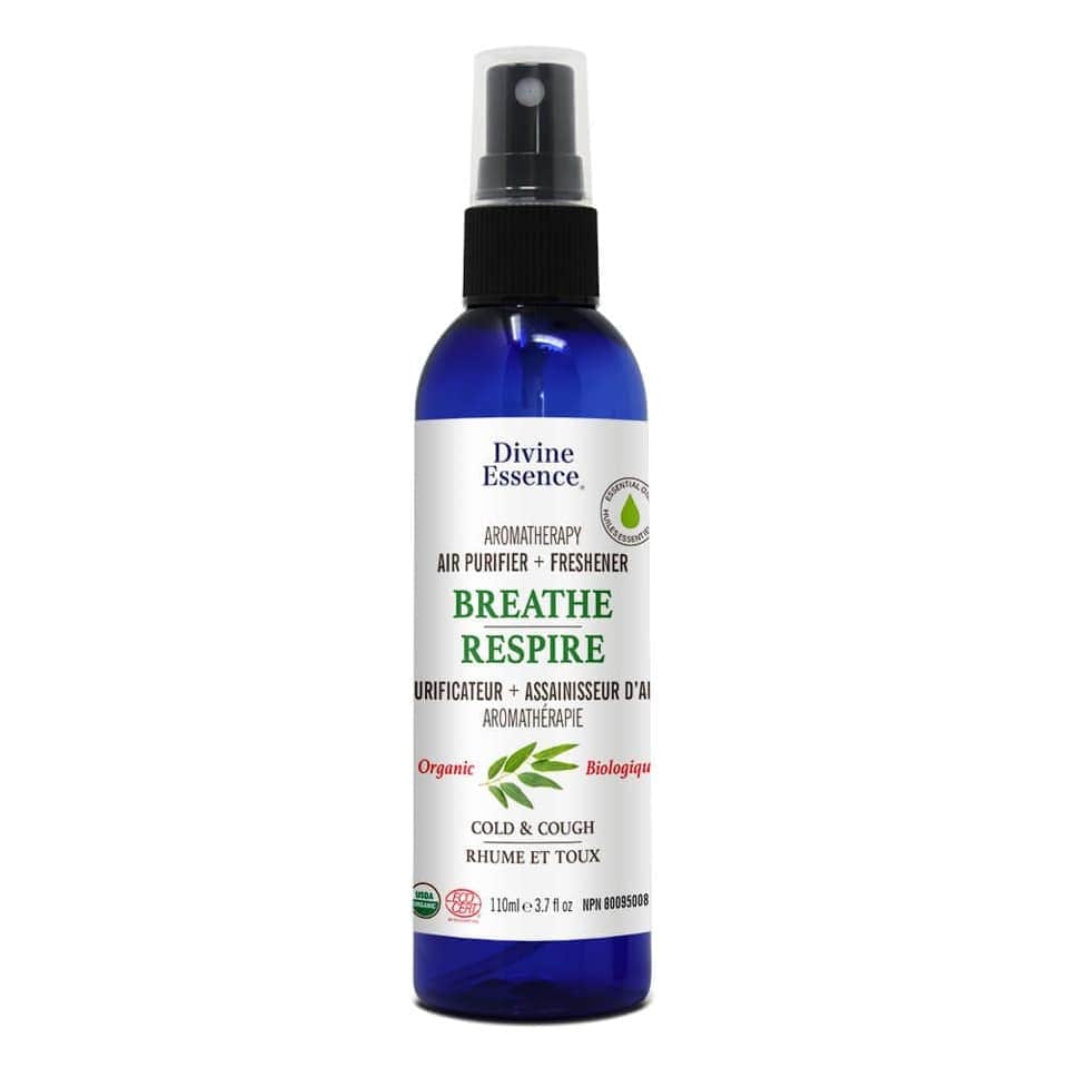 DIVINE ESSENCE Suppléments Assainisseur et purificateur d'air respire (rhume et toux) bio  110ml