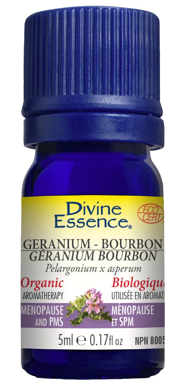 DIVINE ESSENCE Suppléments Huile essentielle géranium bourbon bio 5ml
