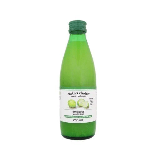 EARTH'S CHOICE Épicerie Jus de lime bio 250ml
DATE DE PÉREMPTION : 26 JUIN 2026