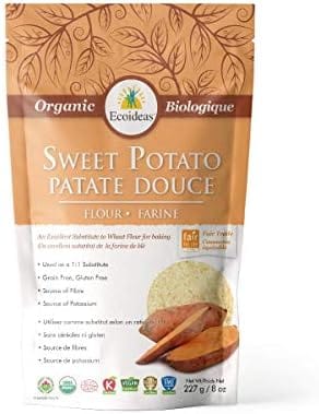 ECOIDEAS Épicerie Farine de patate douce bio 227g