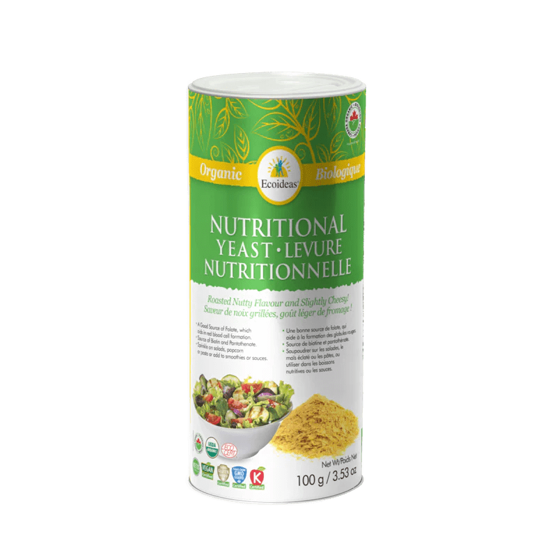 ECOIDEAS Épicerie Levure nutritionnelle bio salière 100g