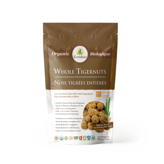 ECOIDEAS Épicerie Noix tigrées entières bio 454g