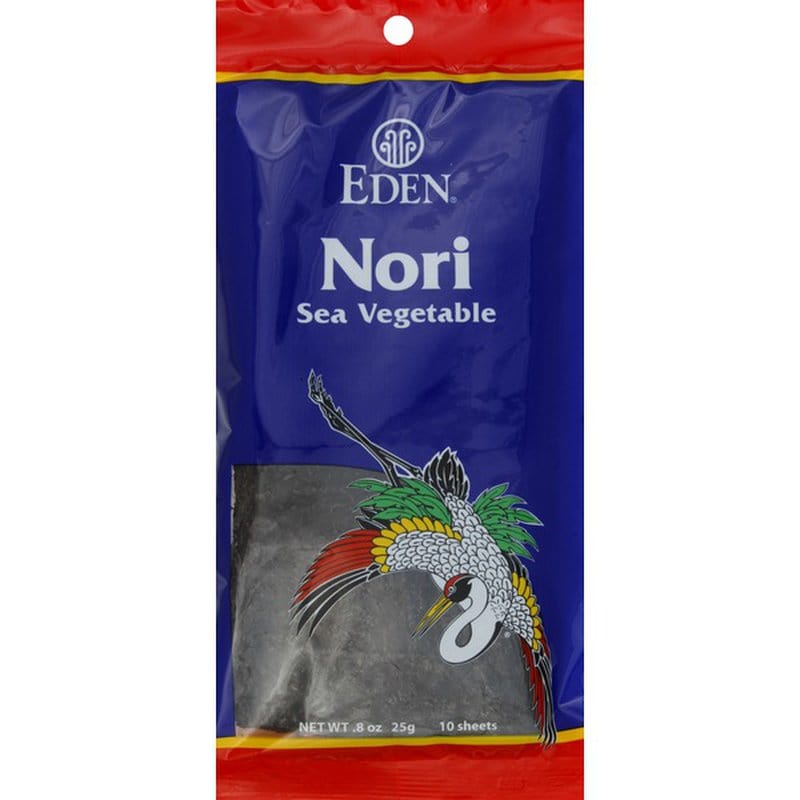 EDEN Épicerie Algues nori 10 unités 25g