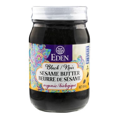 EDEN Épicerie Beurre de sésame noir bio 454g