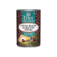 EDEN ORGANIC Épicerie Fèves adukis 398ml