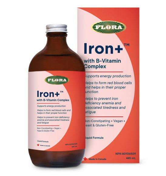 FLORA Suppléments Fer + 445ml