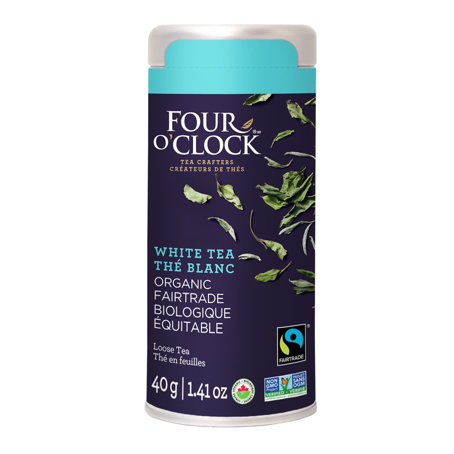 FOUR O'CLOCK Épicerie Thé blanc bio 40g
DATE DE PÉREMPTION : 31 OCTOBRE 2026
