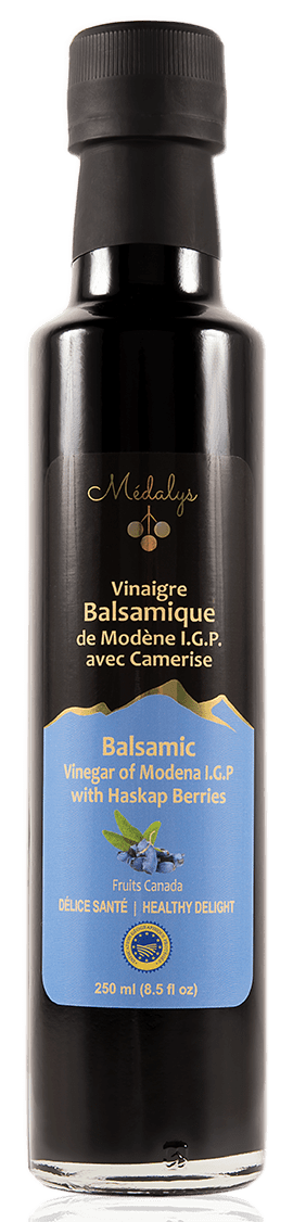 FRUITOMED Épicerie Vinaigre balsamique de Modène I.G.P avec camerises 250ml