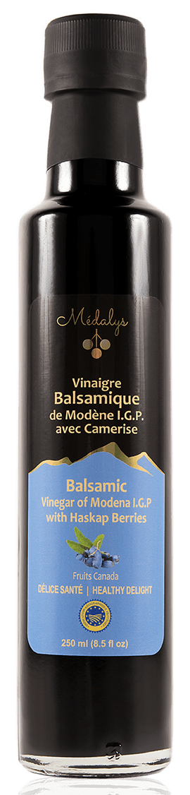 FRUITOMED Épicerie Vinaigre balsamique de Modène I.G.P avec camerises  250ml