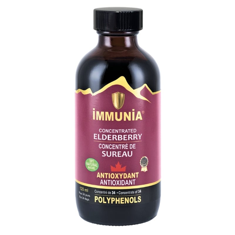 FRUITOMED Suppléments Immunia Pure (antioxydant concentré sureau 100%) 120ml