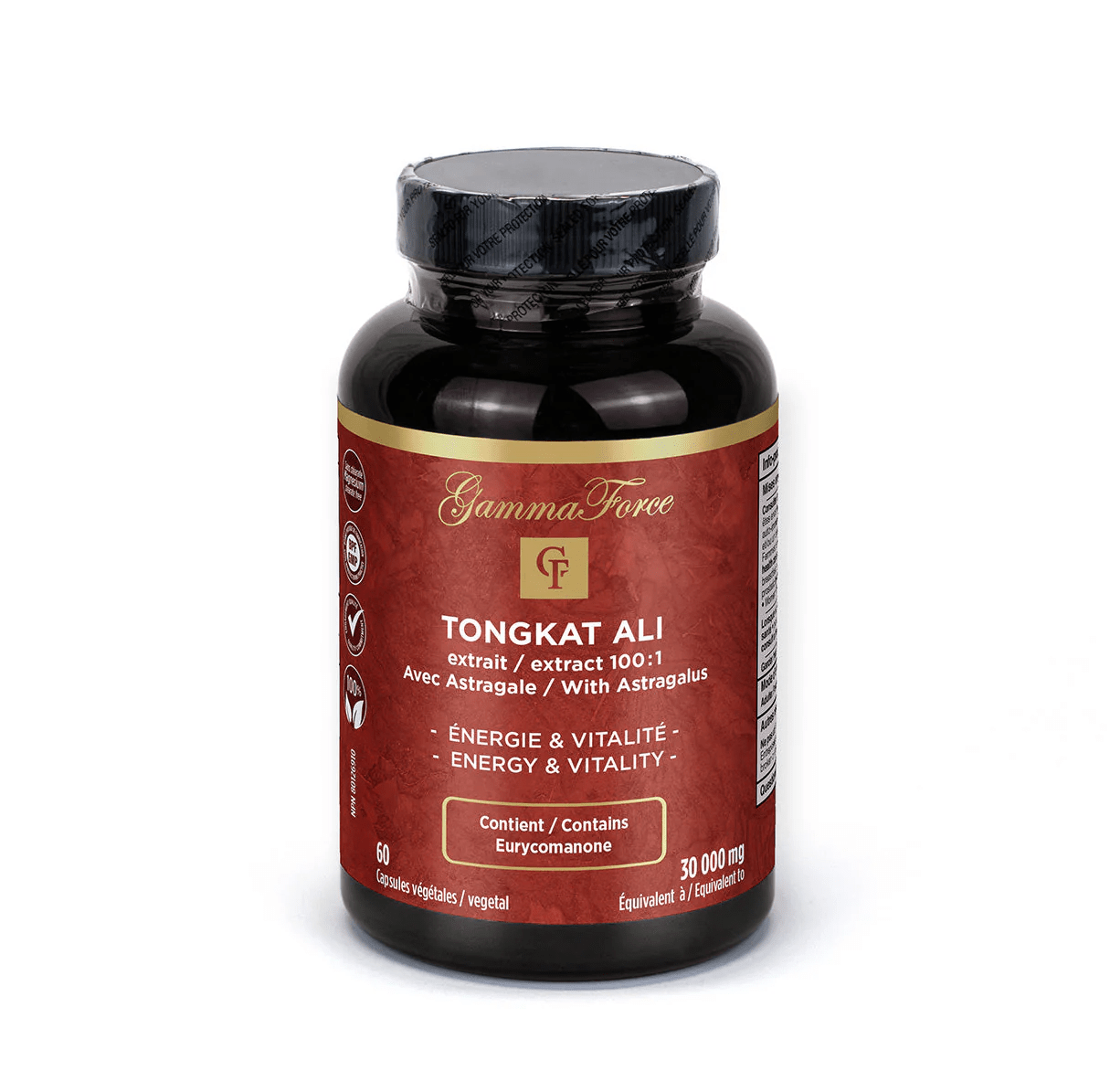 GAMMA FORCE Suppléments Tongkat Ali 60vcaps