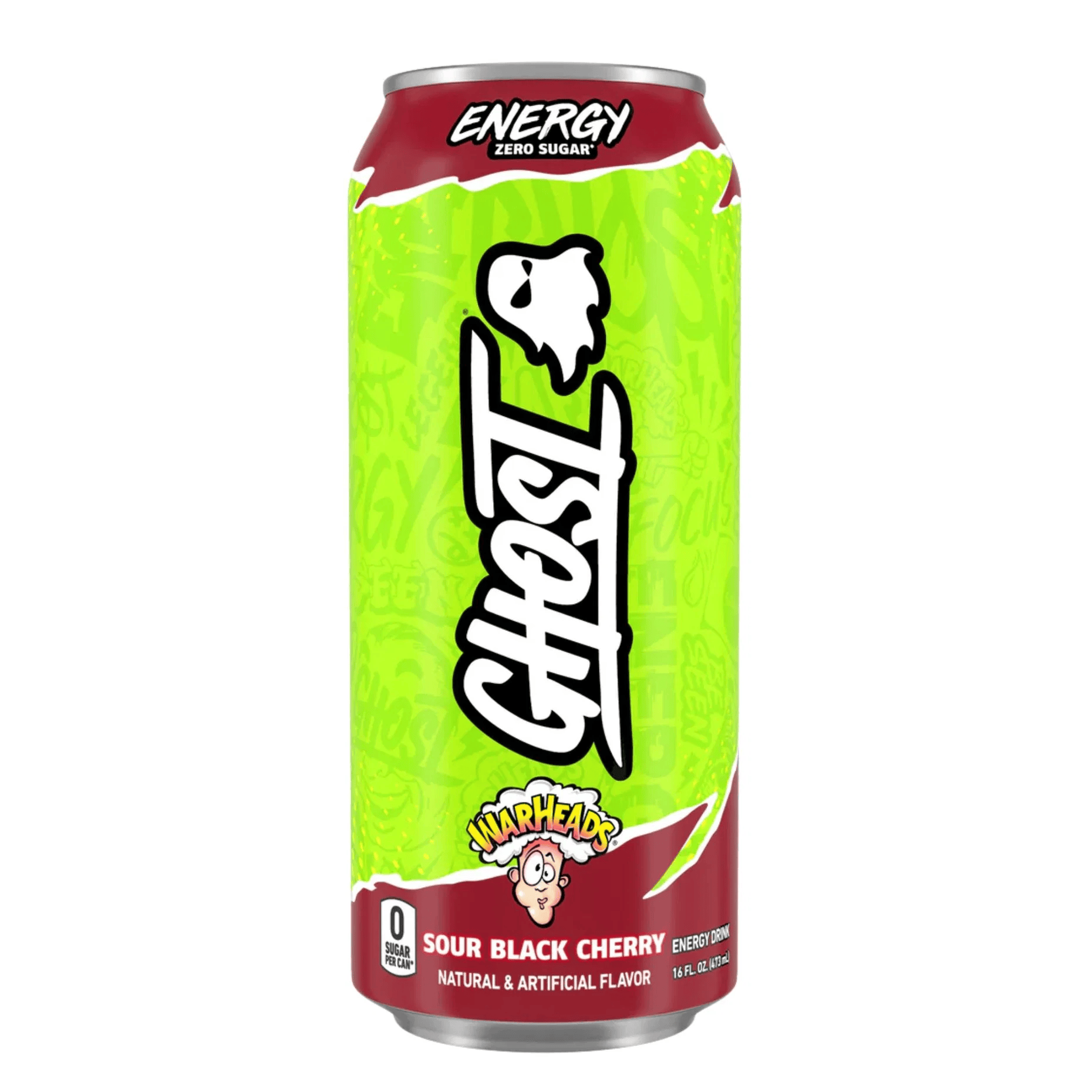 GHOST Nutrition Sportive Boisson énergisante (cerise noire surette) 473ml