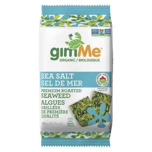 GIMME Épicerie Croustilles d'algues grillées sel de mer bio 10g