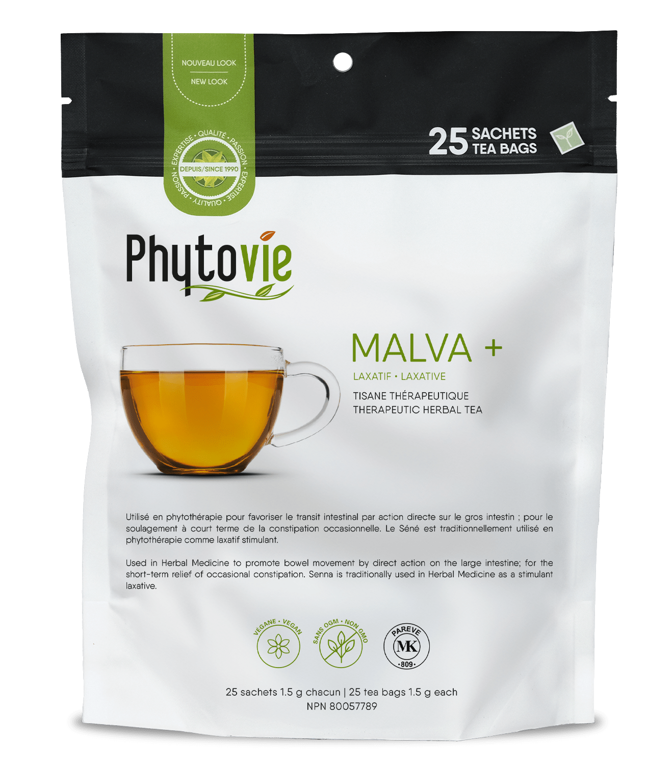 GOURMET NUTRITION Suppléments Tisane malva + 25s