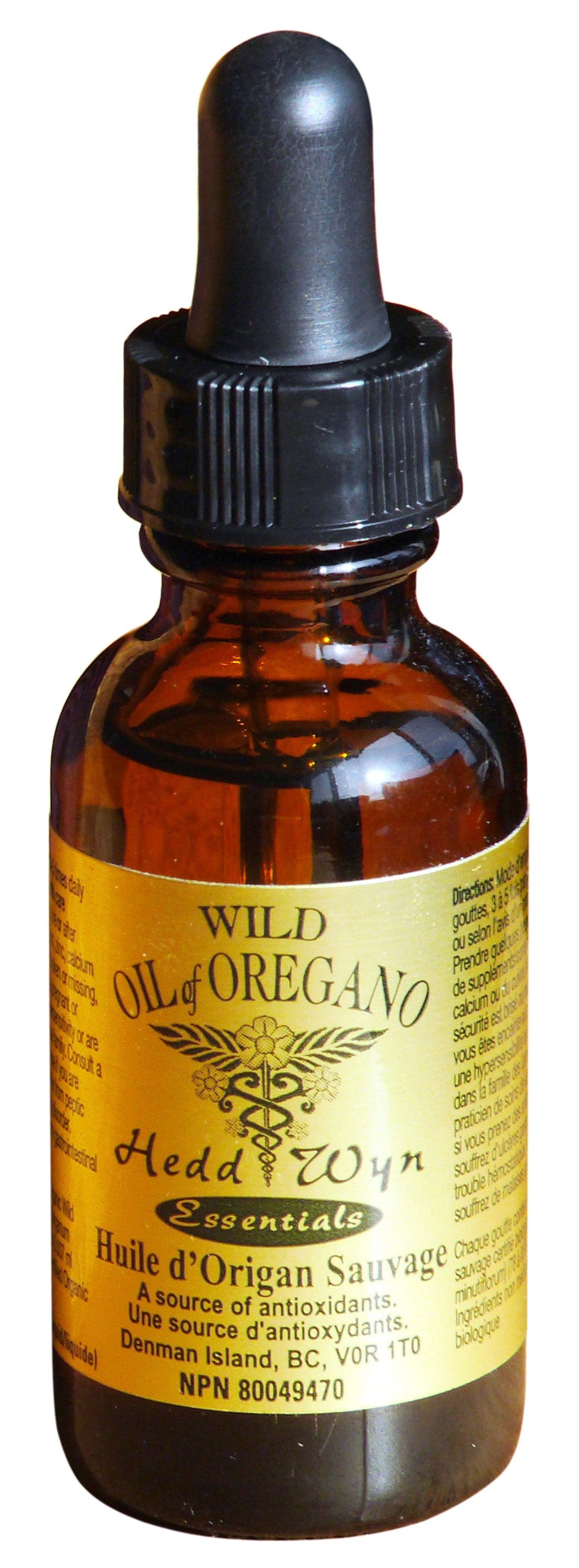 HEDD WYNN Suppléments Huile d'origan sauvage 30ml