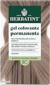 HERBATINT Soins & beauté 8C Blond clair cendré 170ml