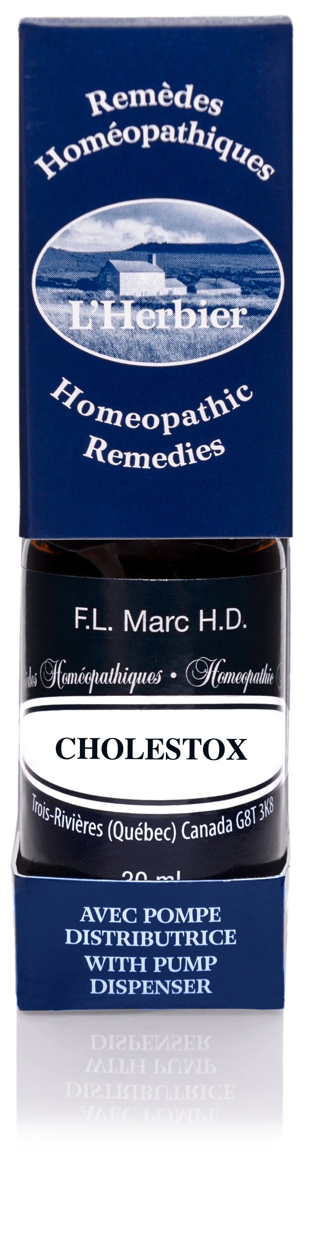 HERBIER Suppléments Cholestox (Cholitine) DIN-HM80023796 30ml