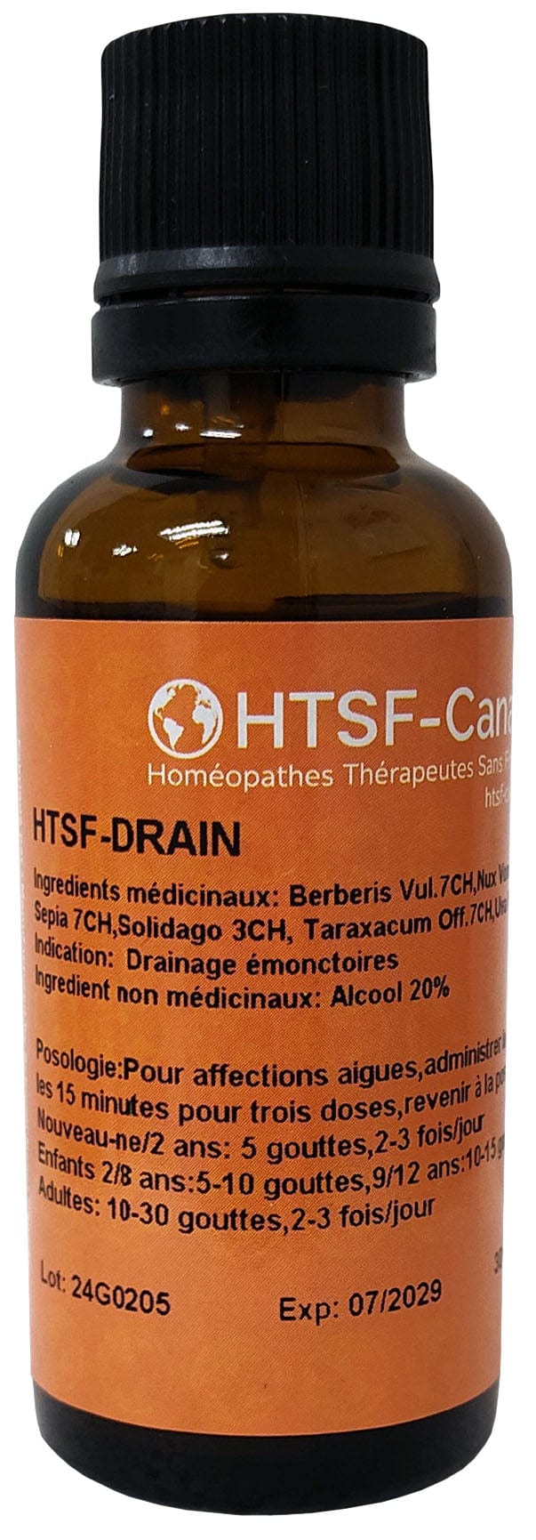 HOMEODEL Suppléments HTSF-Drain 30ml