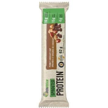 IRON VEGAN Épicerie Barre protéinée arachides et brisures de chocolat 64g