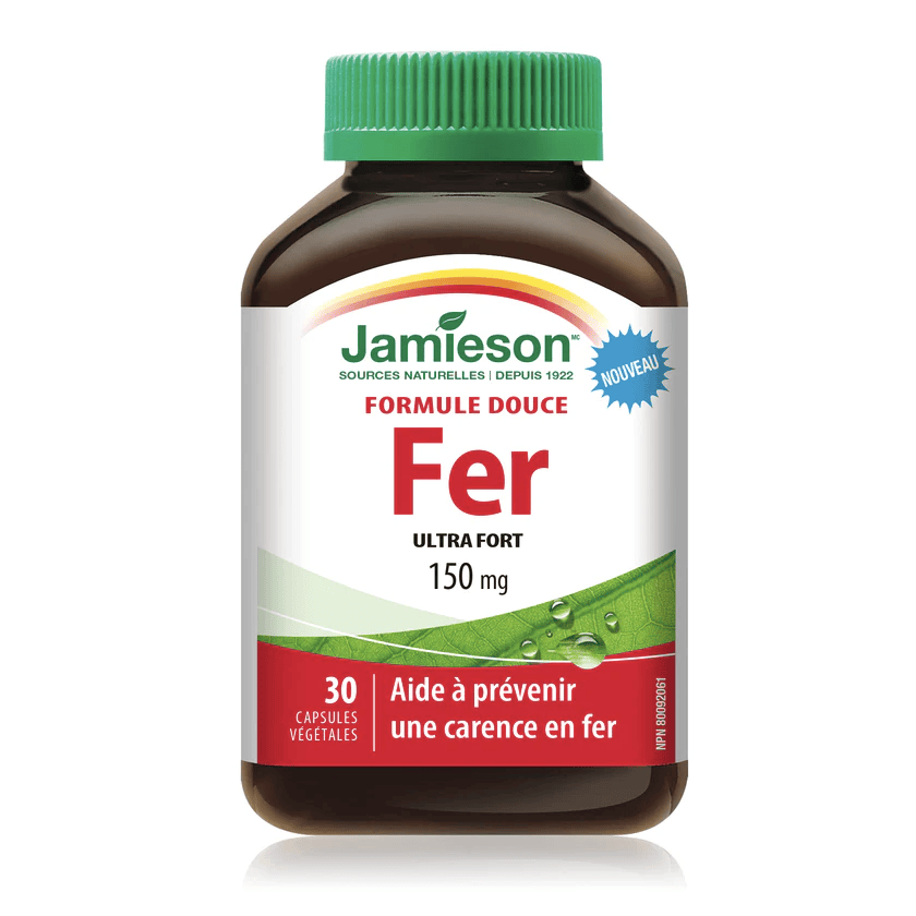 JAMIESON Suppléments Fer doux (150mg) 30vcaps